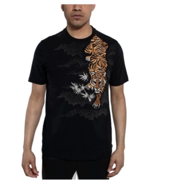 RARE Sean John Embroidered Tiger Prowl Graphic T-Shirt - Picture 1 of 8